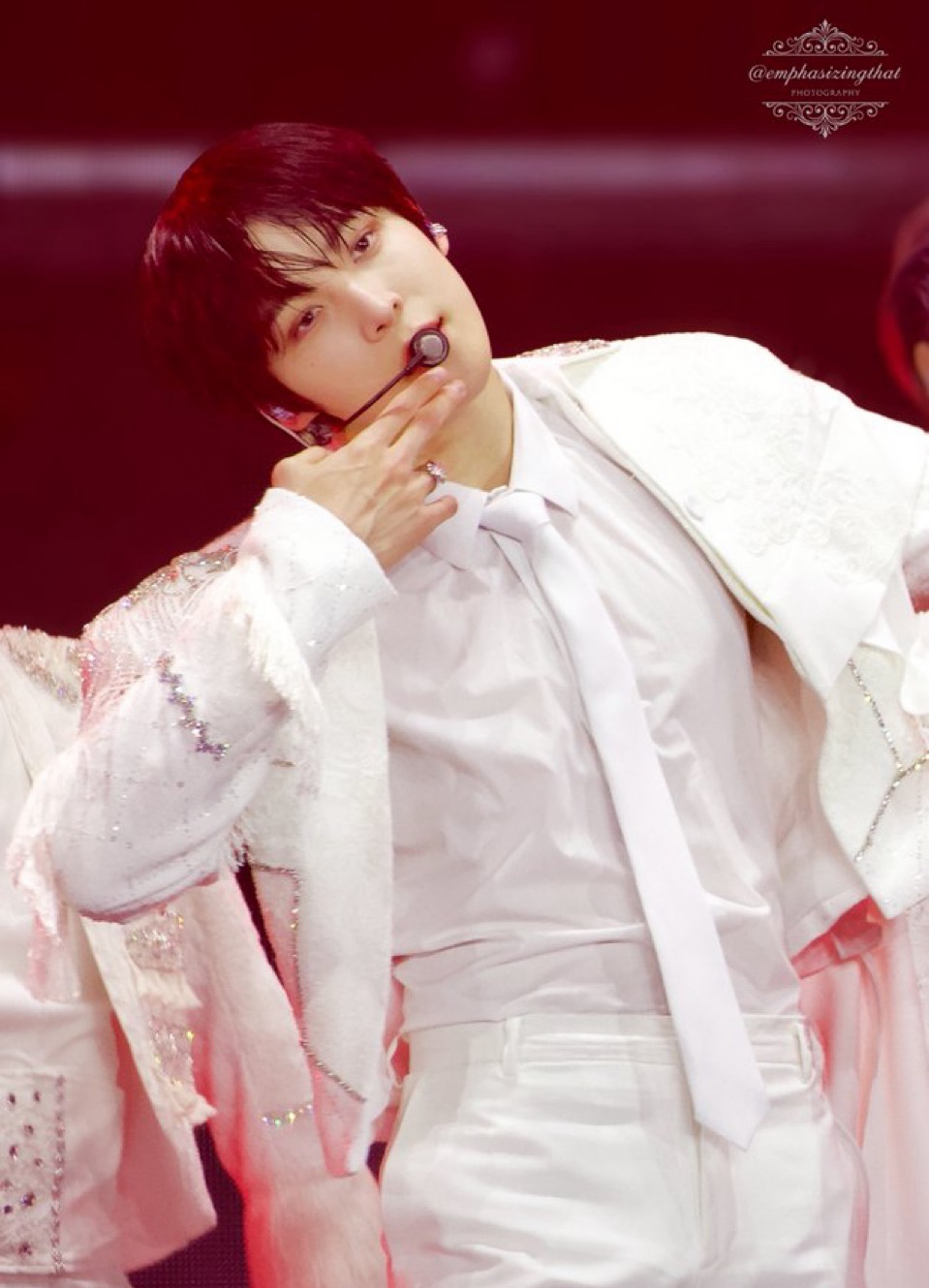 A moment captured by Yunho (ATEEZ)'s fan