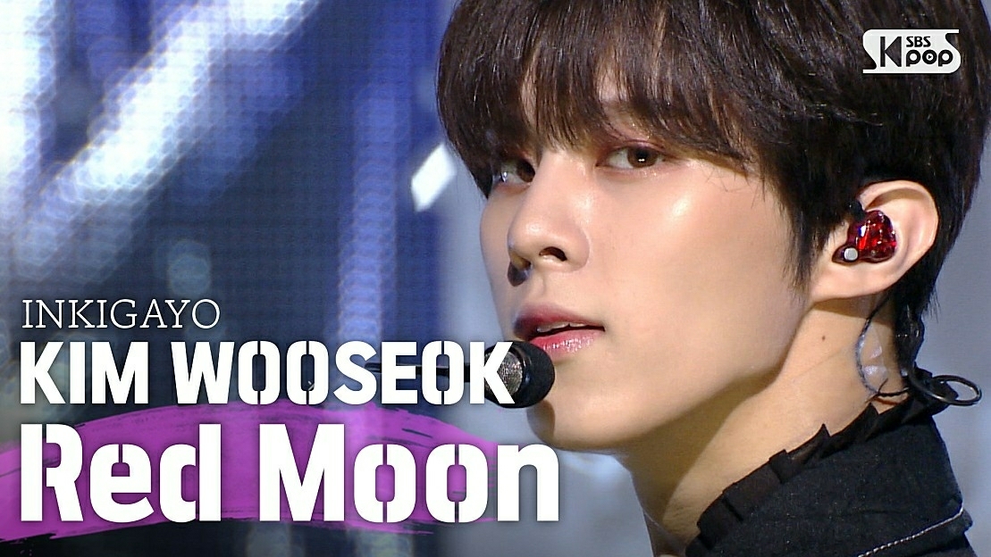 A moment captured by Kim Wooseok's fan