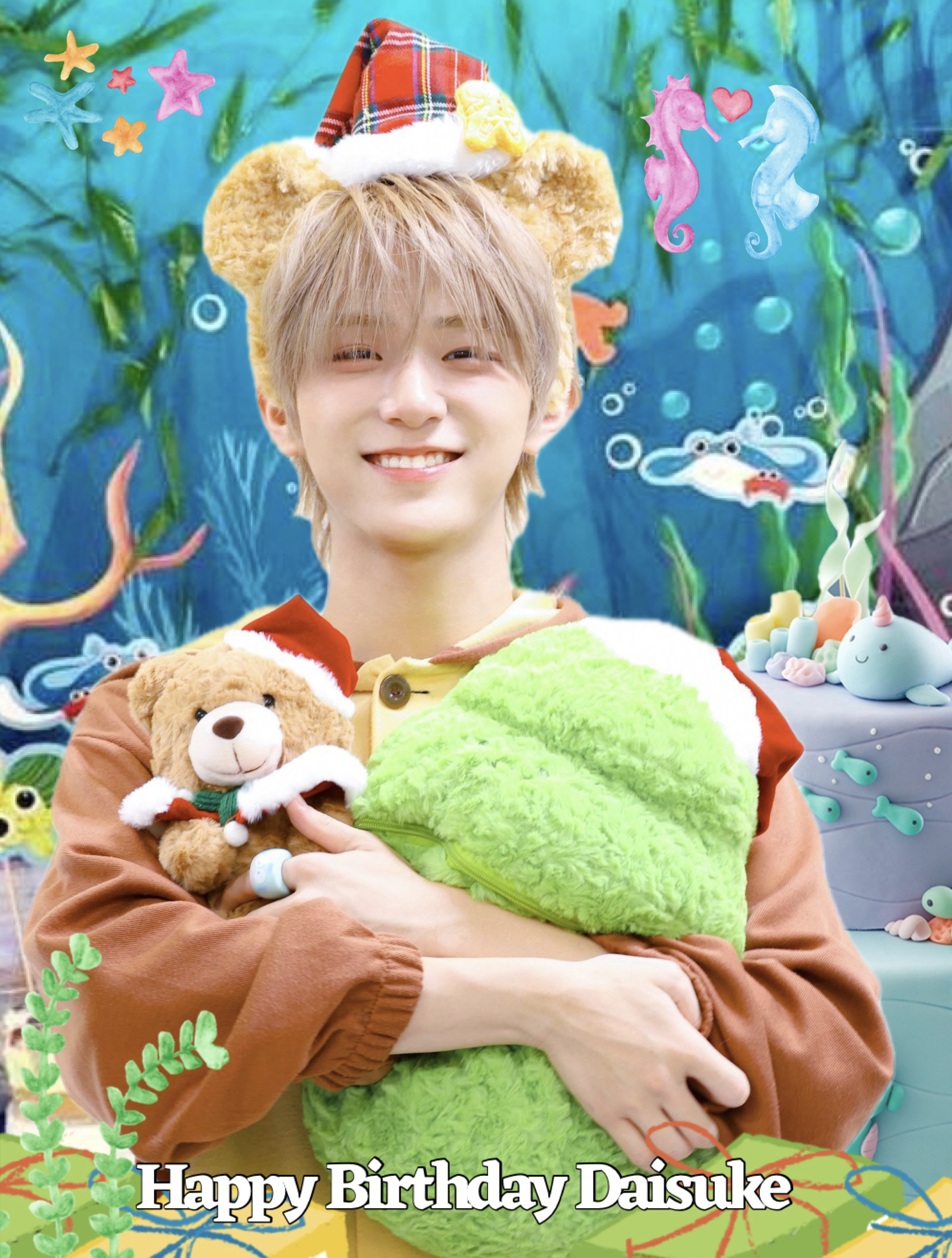 Behind-the-scenes cut of Daisuke (AHOF)