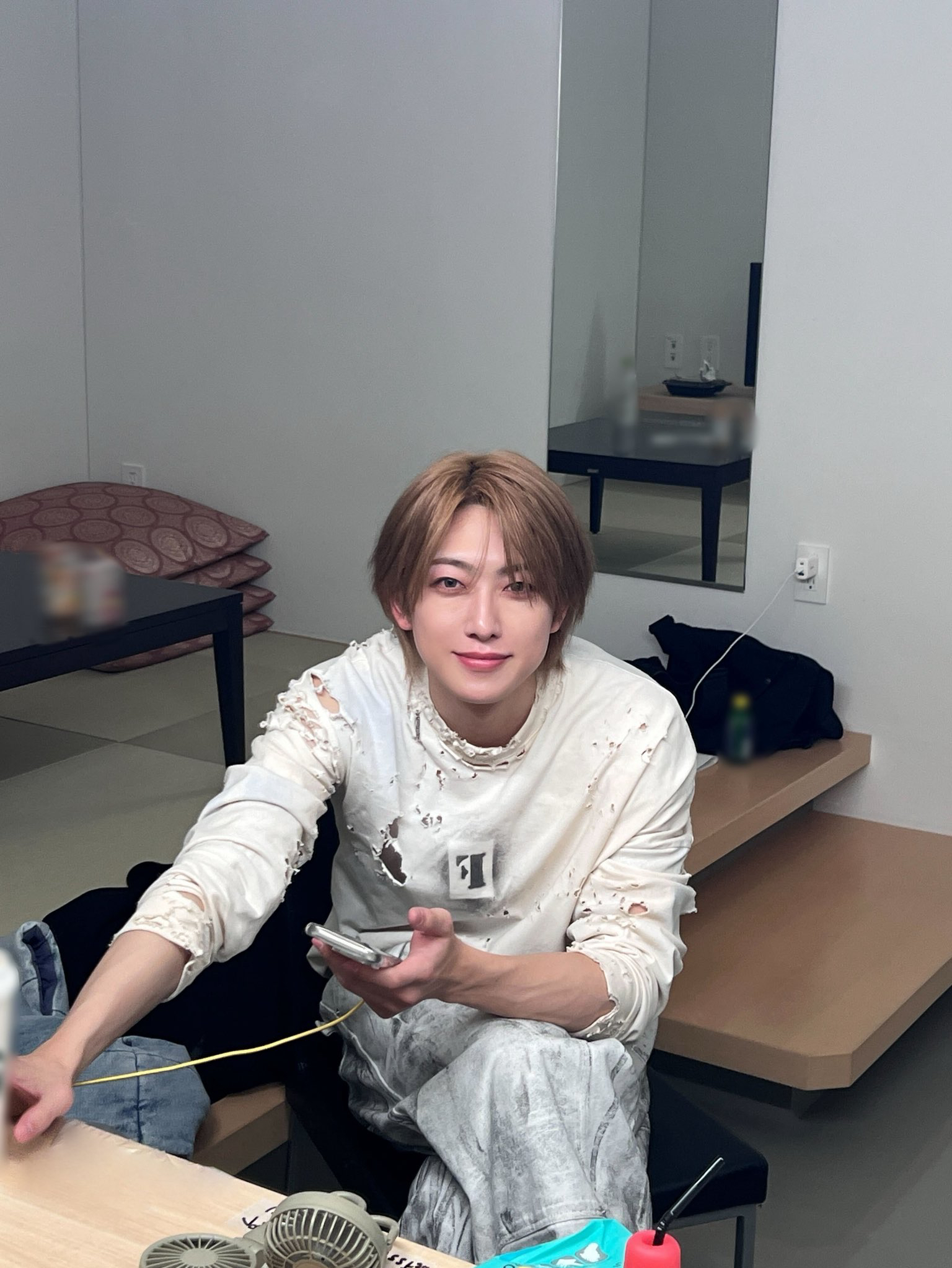 Recent activity shot of Fuma (&TEAM)