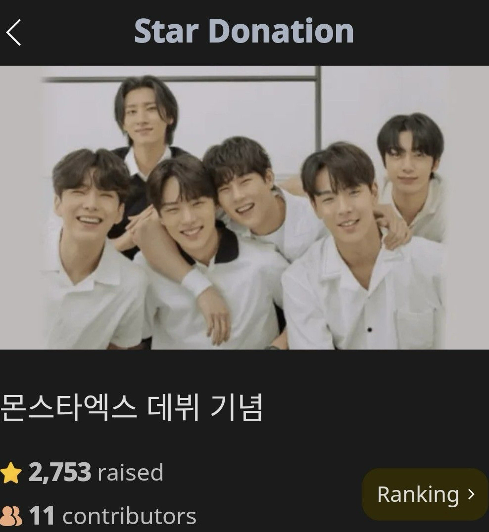 Recent activity shot of Shownu (MONSTA X)