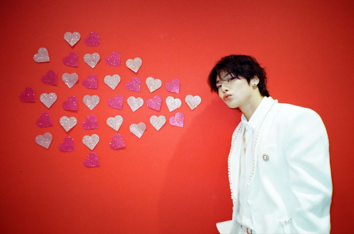 A moment captured by I.N (Stray Kids)'s fan