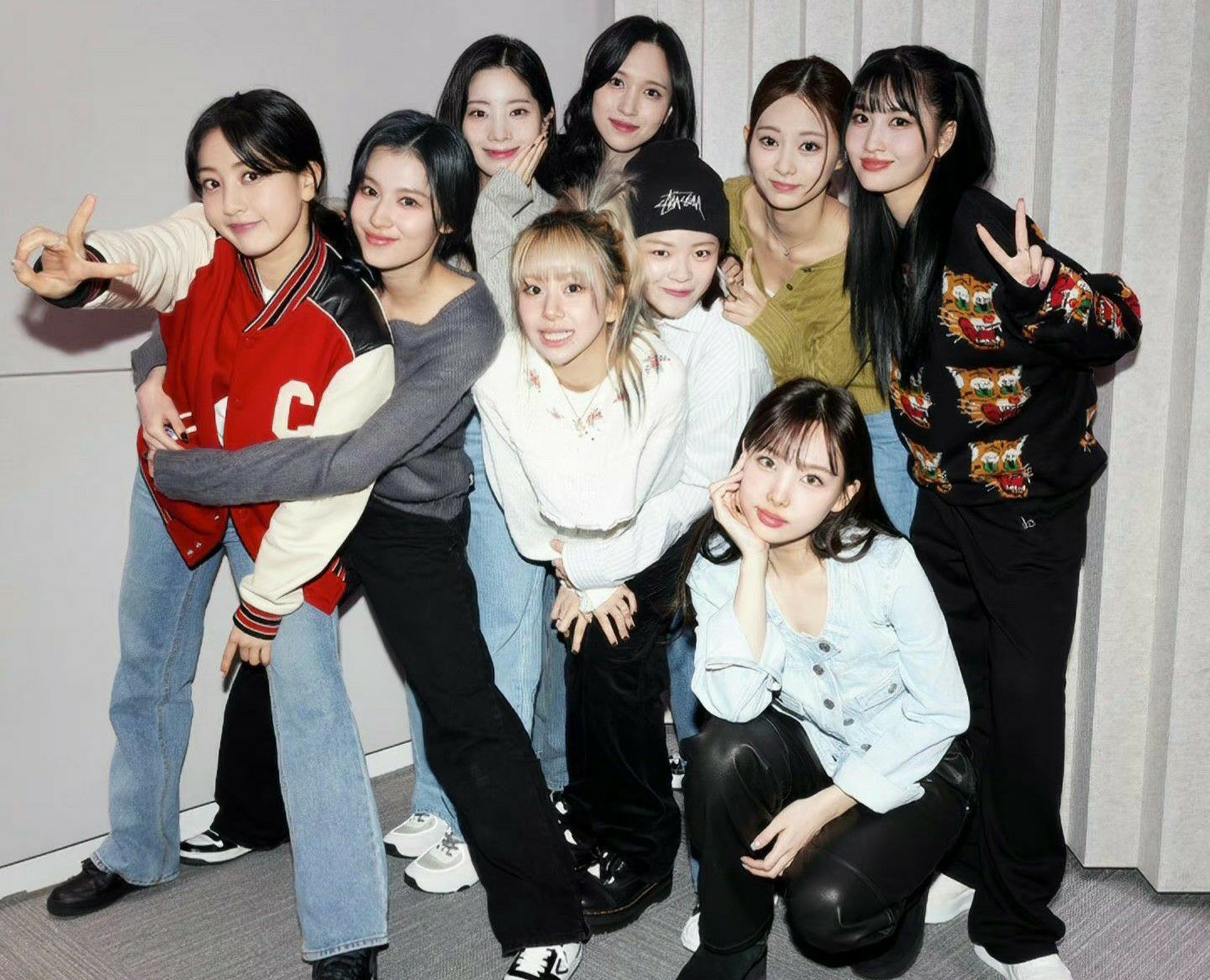 Recent activity shot of TWICE