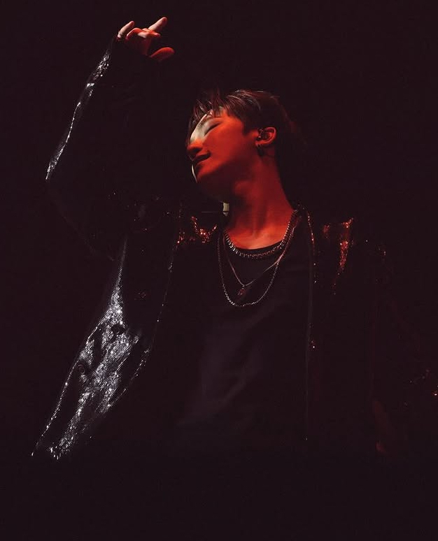 Recent activity shot of Dino (SEVENTEEN)