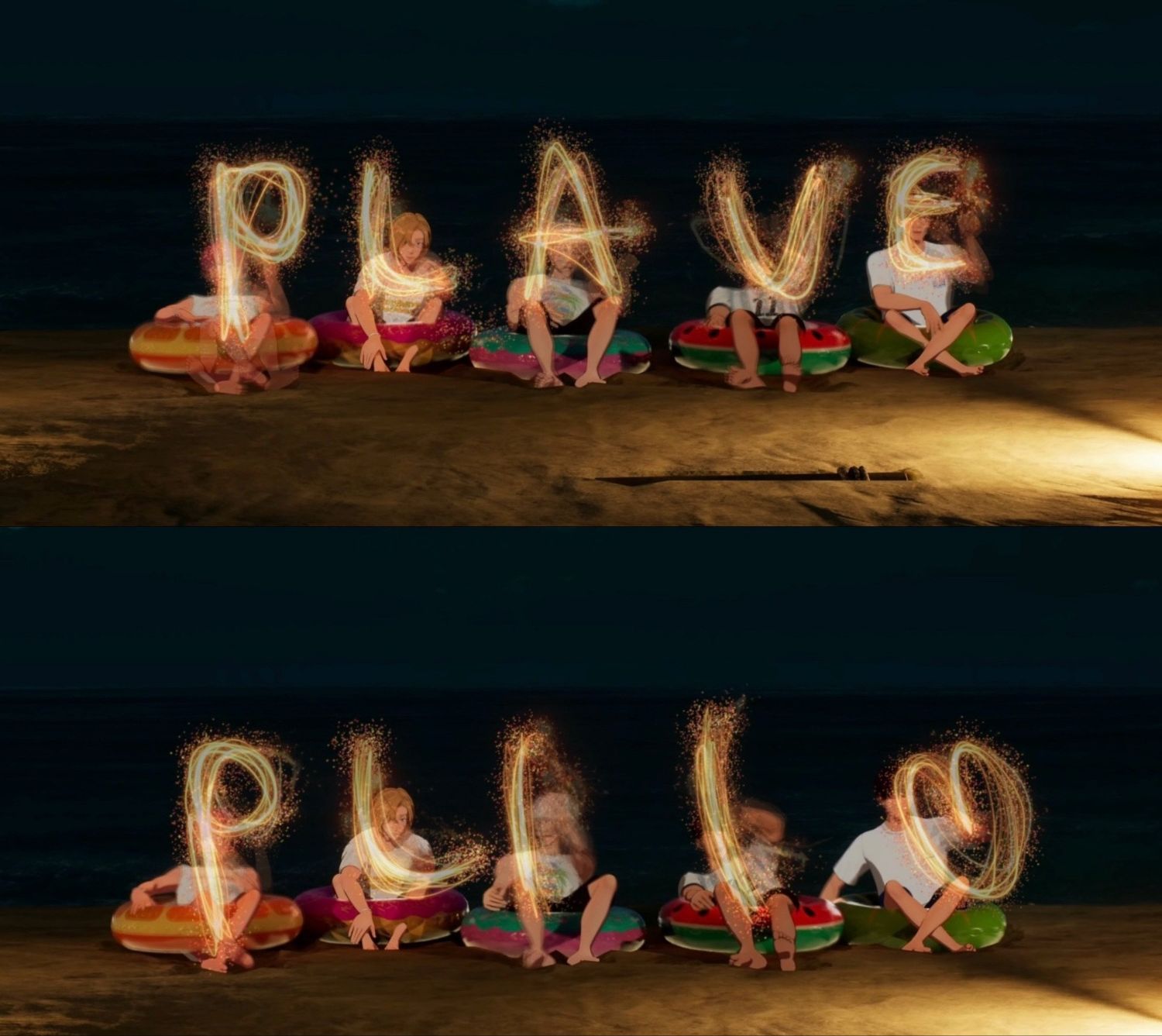 A moment captured by PLAVE's fan