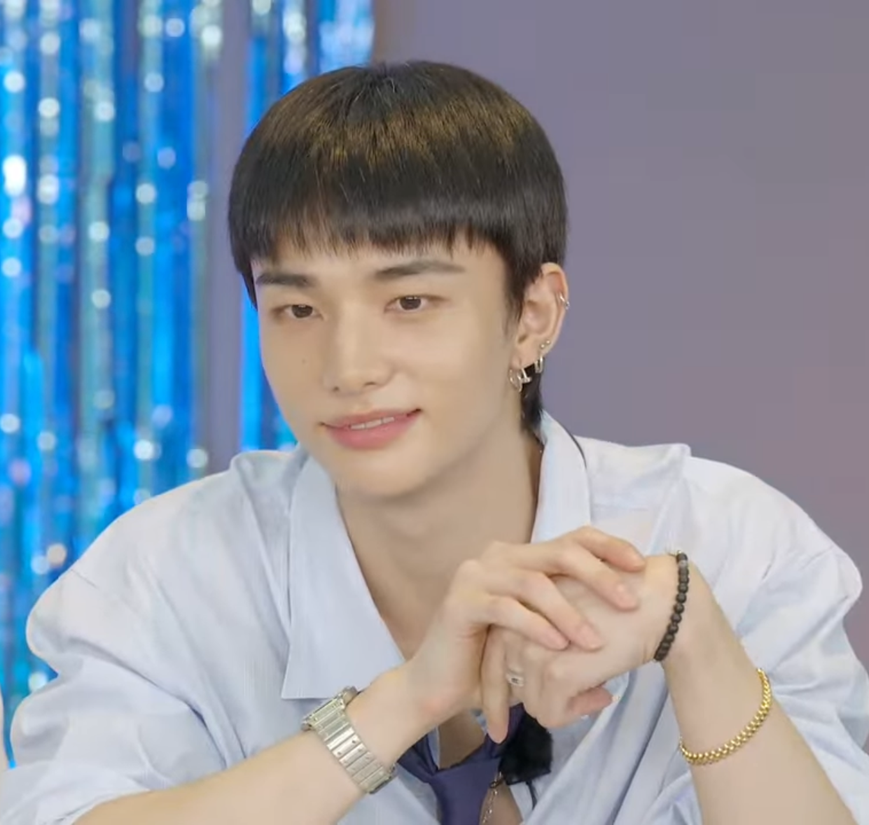 Momen yang diabadikan oleh penggemar Hyunjin (Stray Kids)