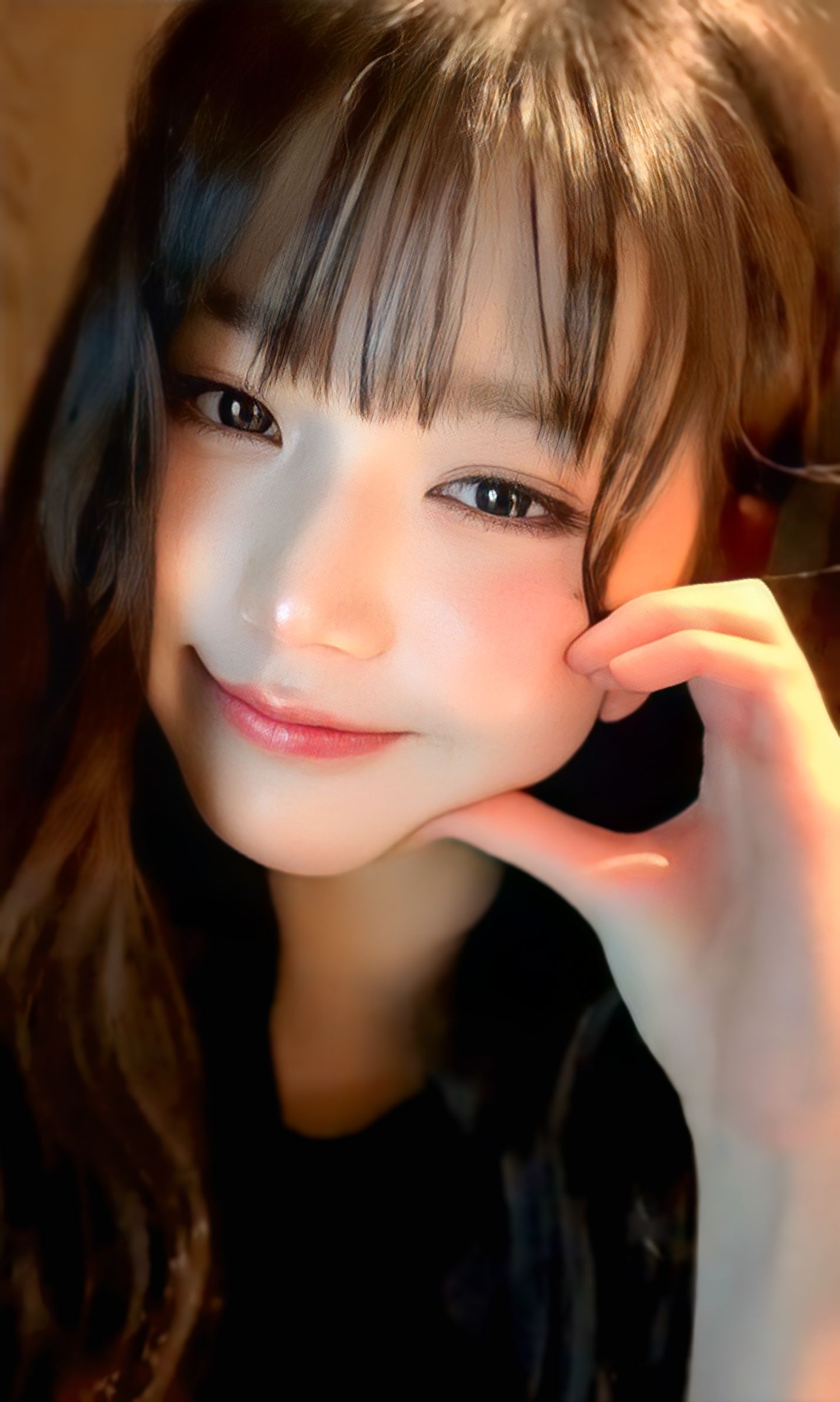 A moment captured by Jang Wonyoung (IVE)'s fan
