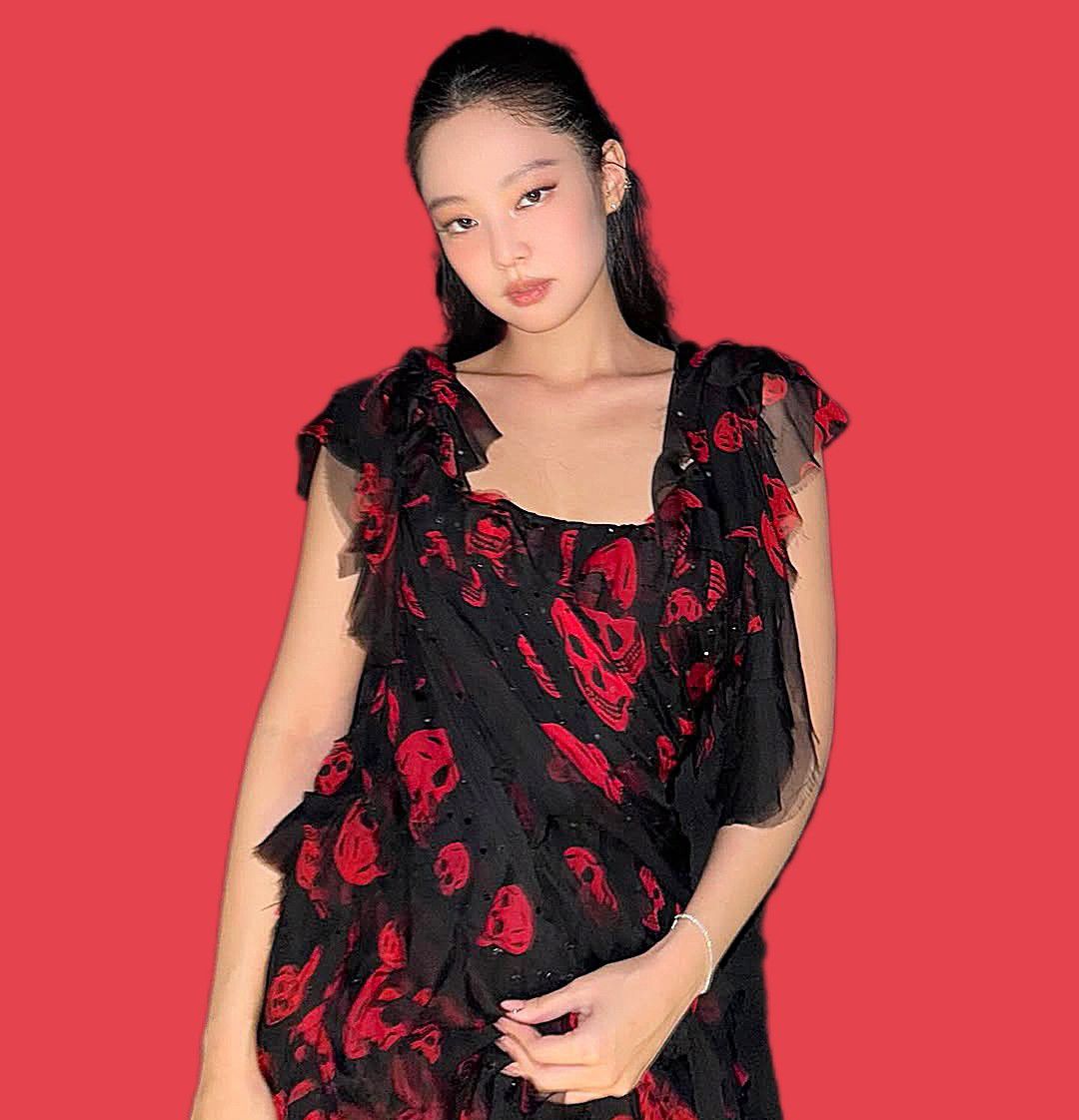 Momen yang diabadikan oleh penggemar Jennie (BLACKPINK)