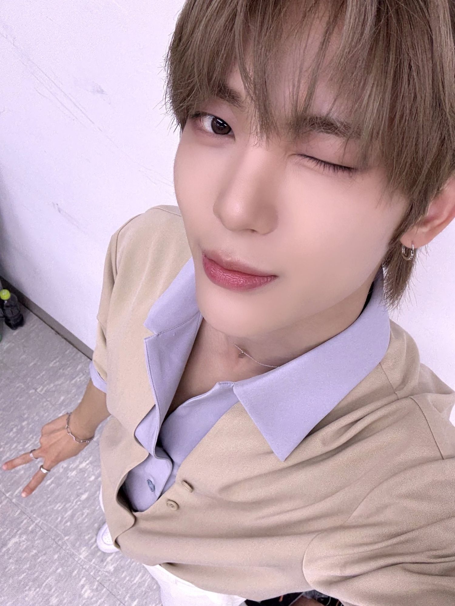 Recent activity shot of Siyun (NOWZ)