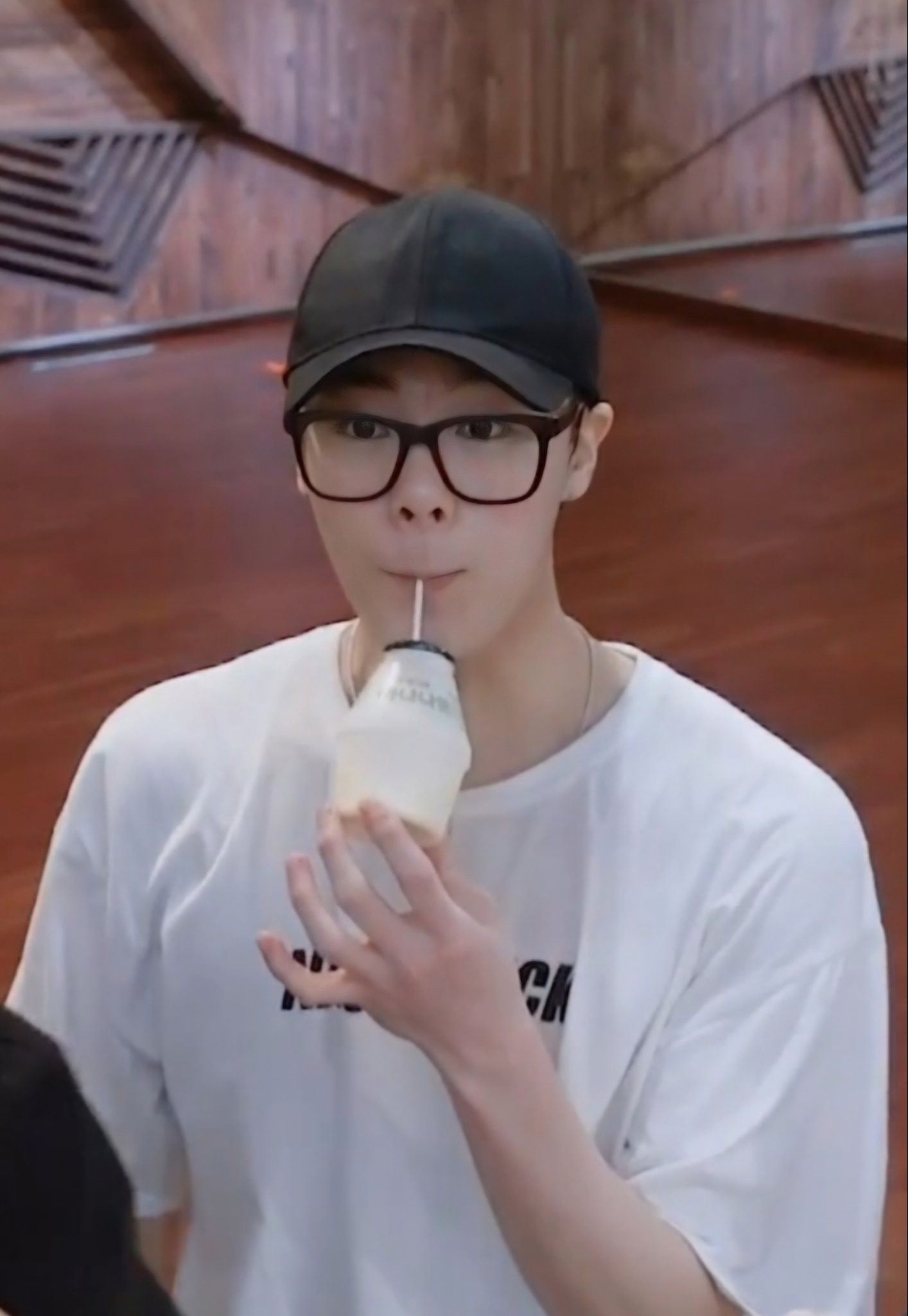 Recent activity shot of Moonbin (ASTRO)