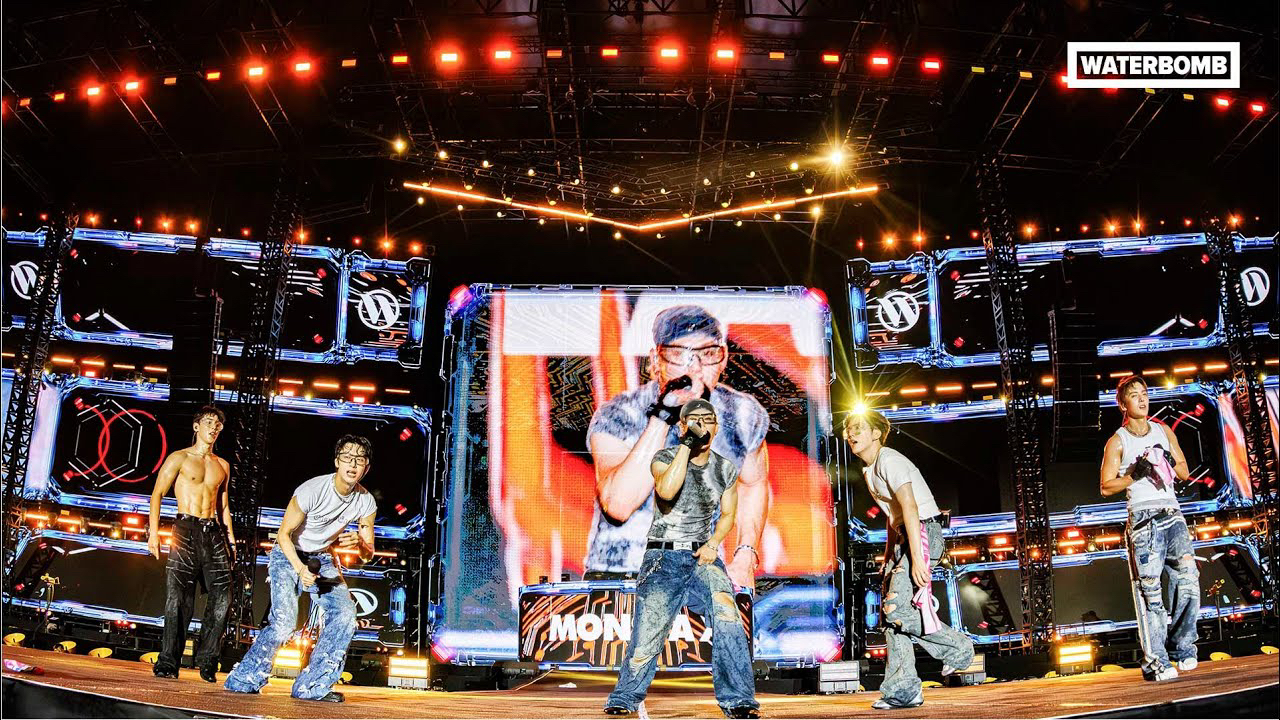 Momen yang diabadikan oleh penggemar Shownu (MONSTA X)