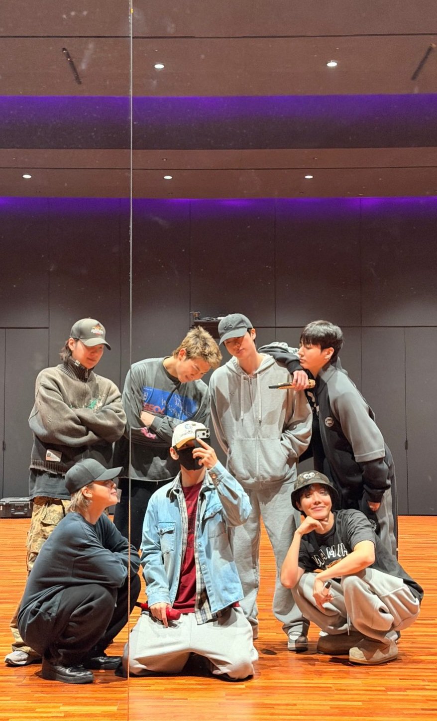 防彈少年團粉絲拍下的瞬間