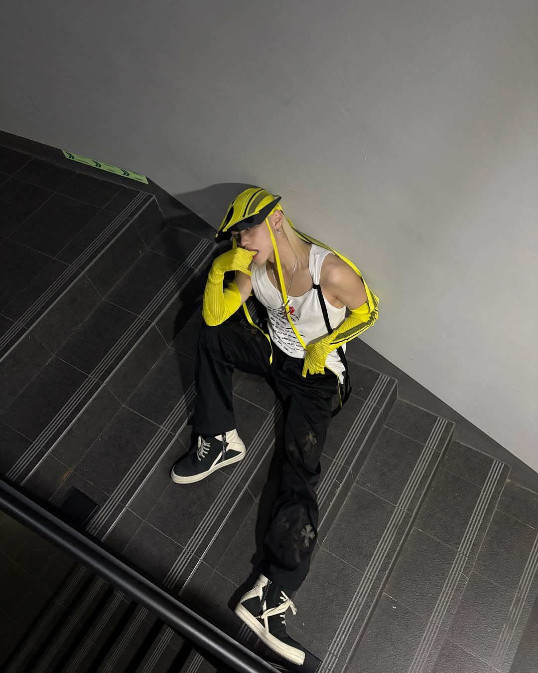 Recent activity shot of Felix (Stray Kids)