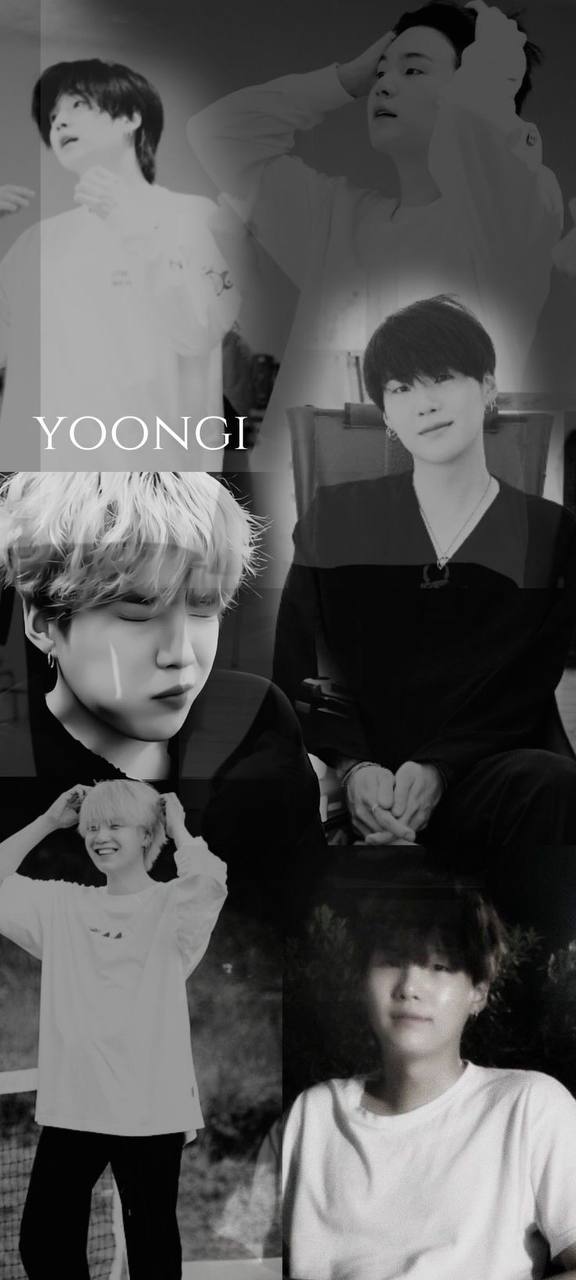 A heartfelt wallpaper shared by SUGA (BTS)'s fans