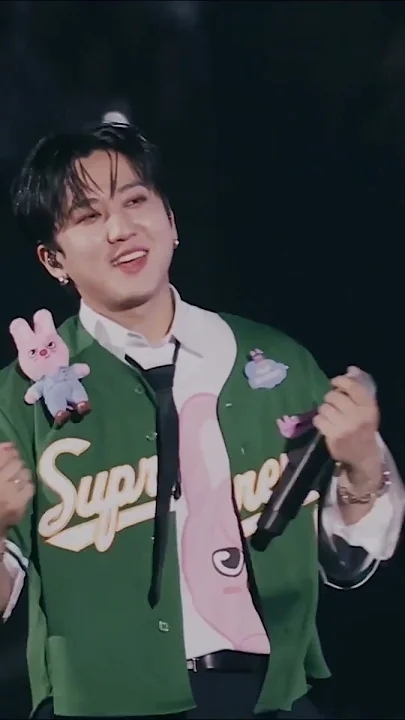 Recent activity shot of Changbin (Stray Kids)