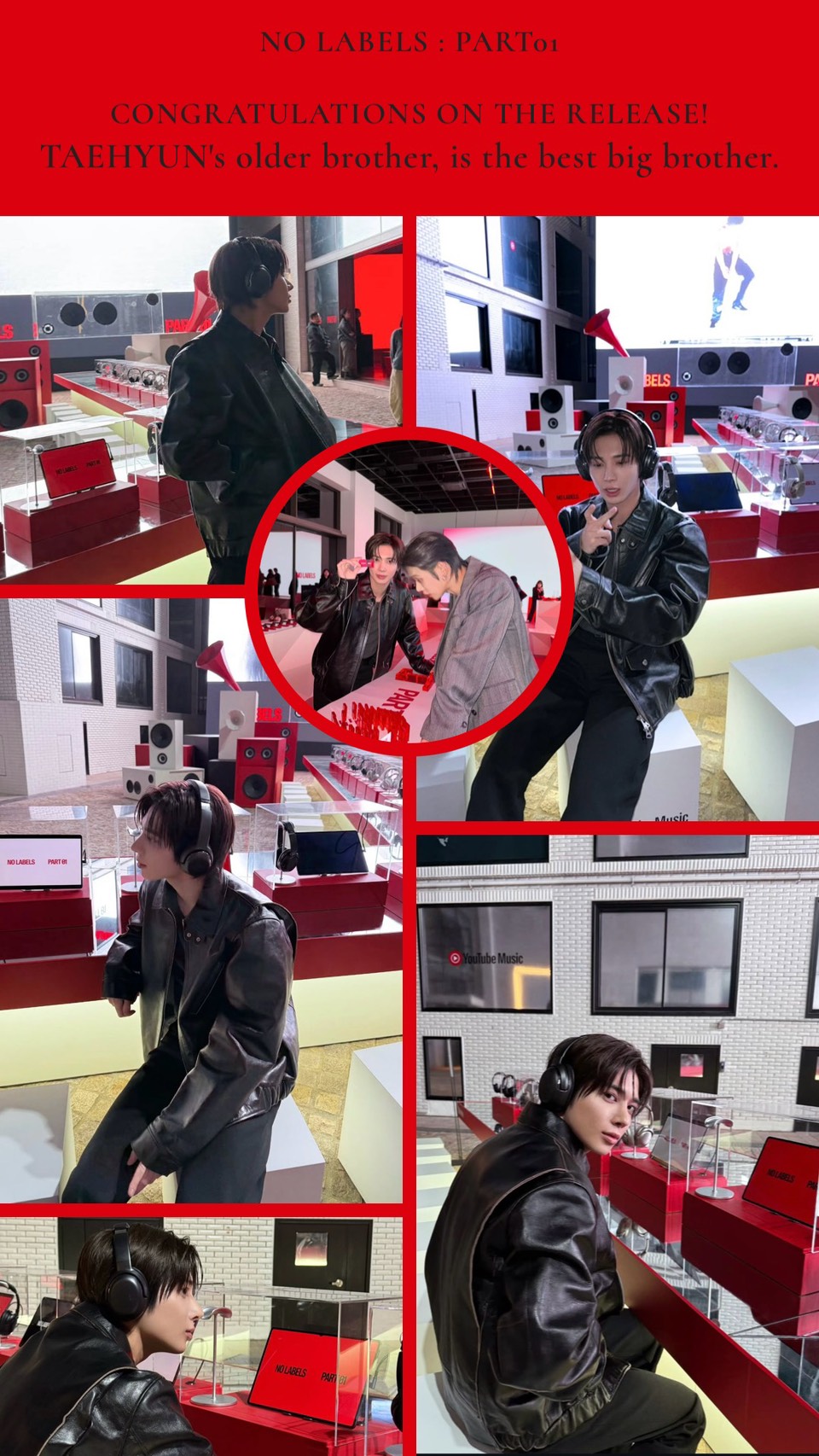 A moment captured by Taehyun (TOMORROW X TOGETHER)'s fan