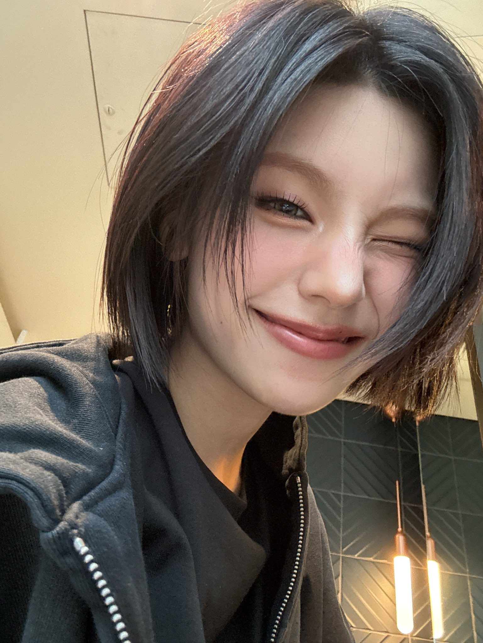 A moment captured by Yeji (ITZY)'s fan