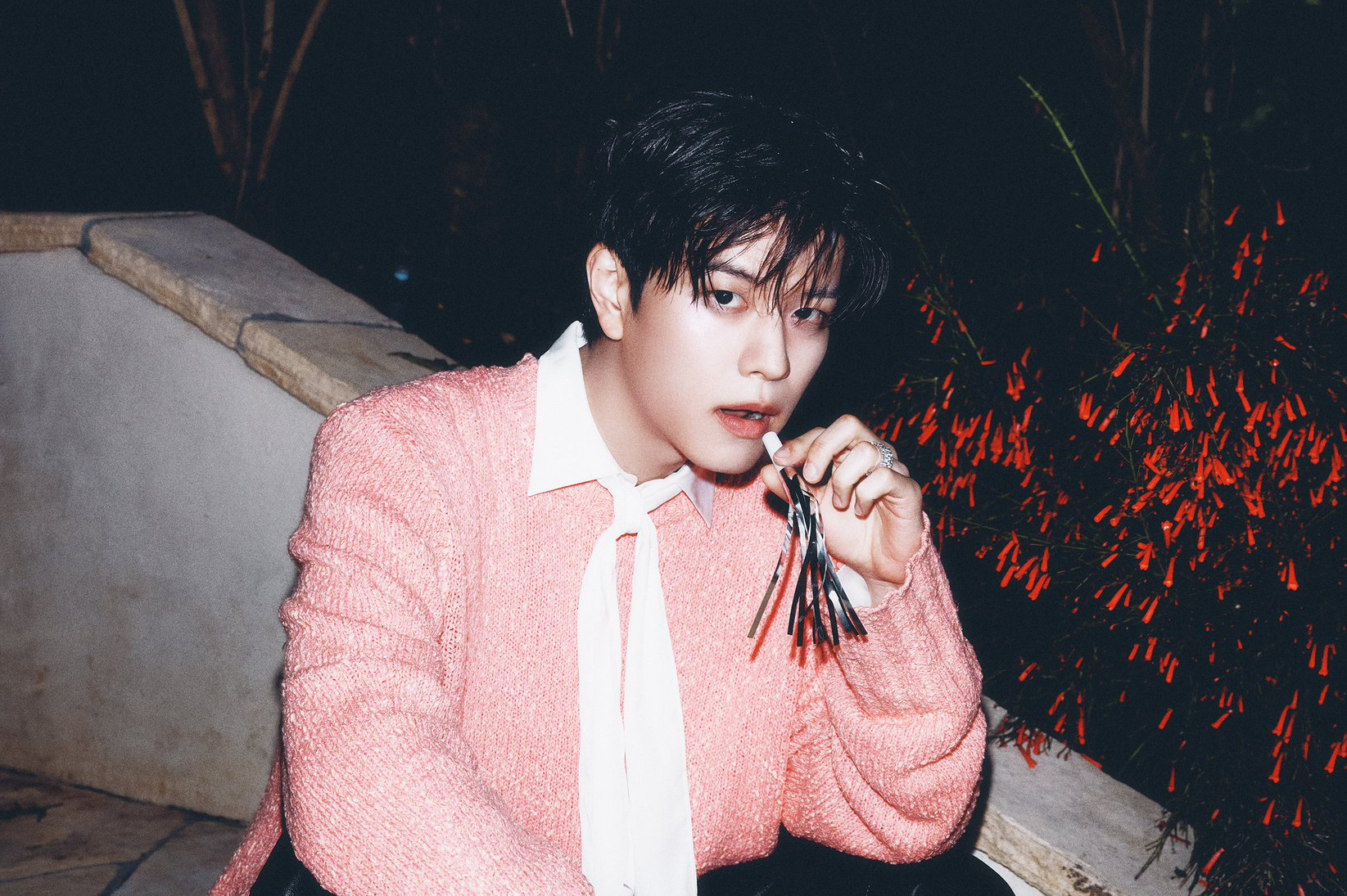 Recent activity shot of Seungmin (Stray Kids)