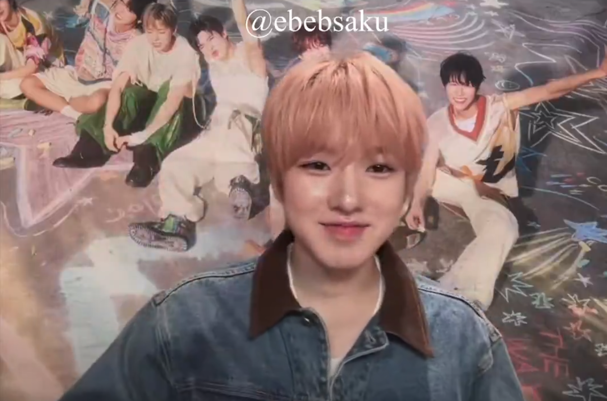 A moment captured by Sakuya (NCT WISH)'s fan