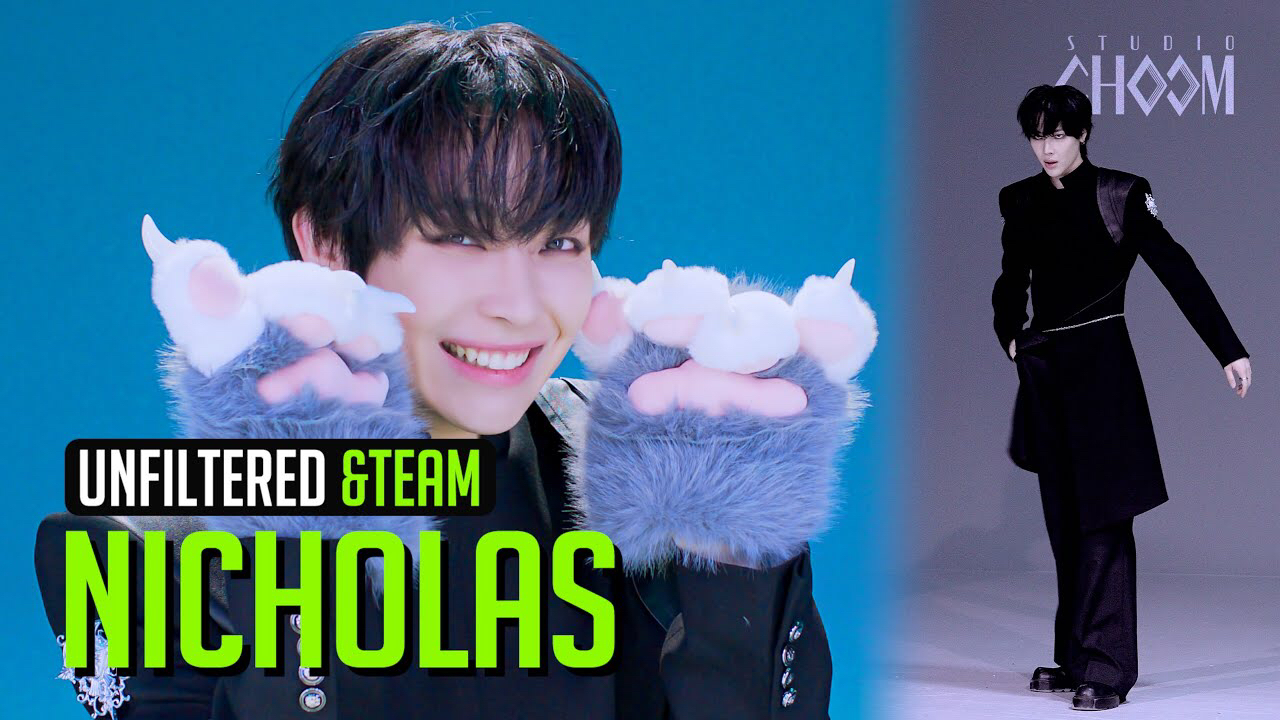 Behind-the-scenes cut of Nicholas (&TEAM)
