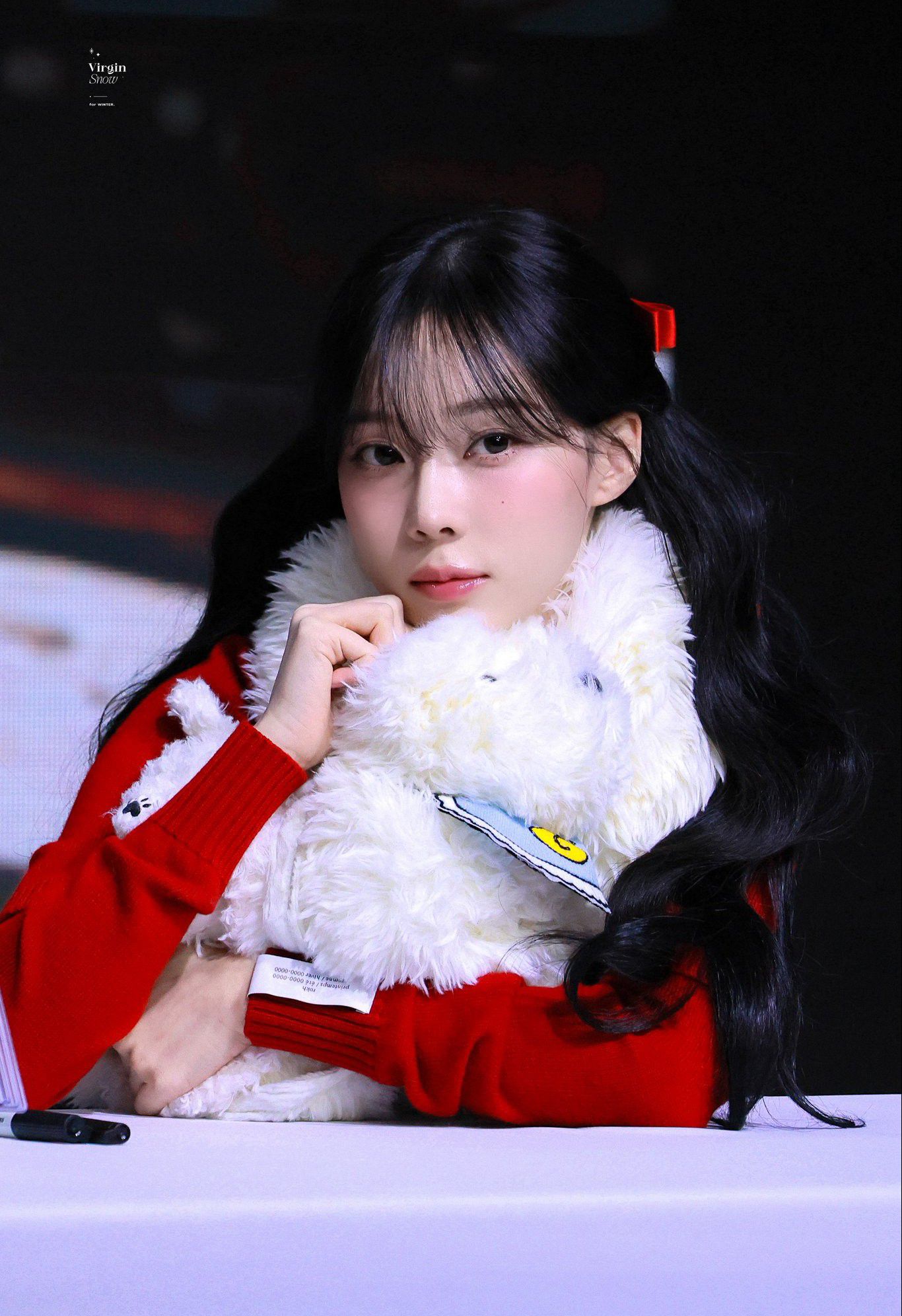 Winter (aespa)的幕後花絮