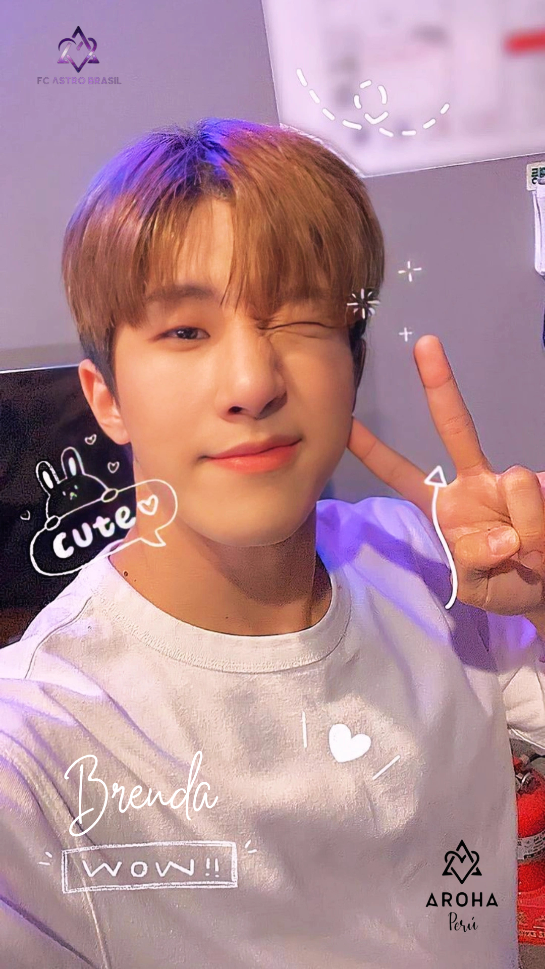 Recent activity shot of Jinjin (ASTRO)