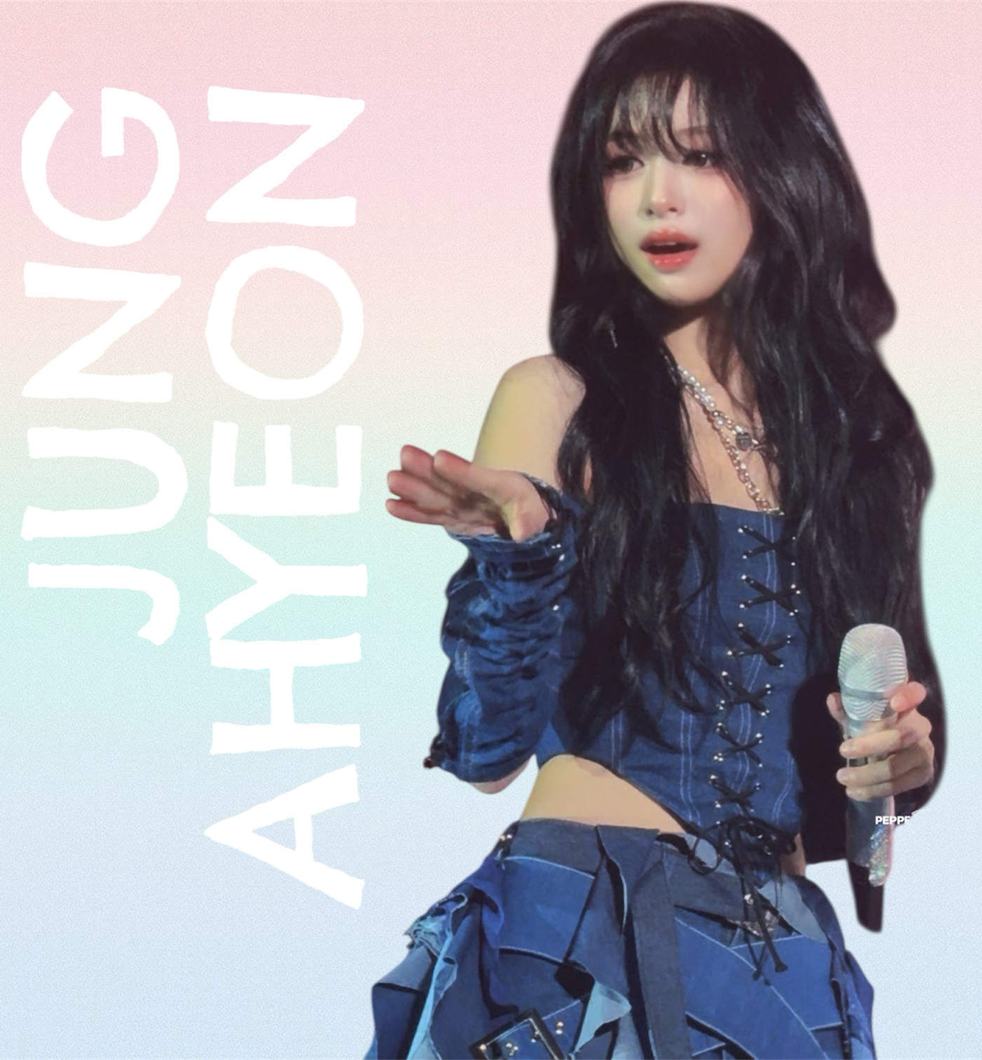 A moment captured by Ahyeon (BABYMONSTER)'s fan