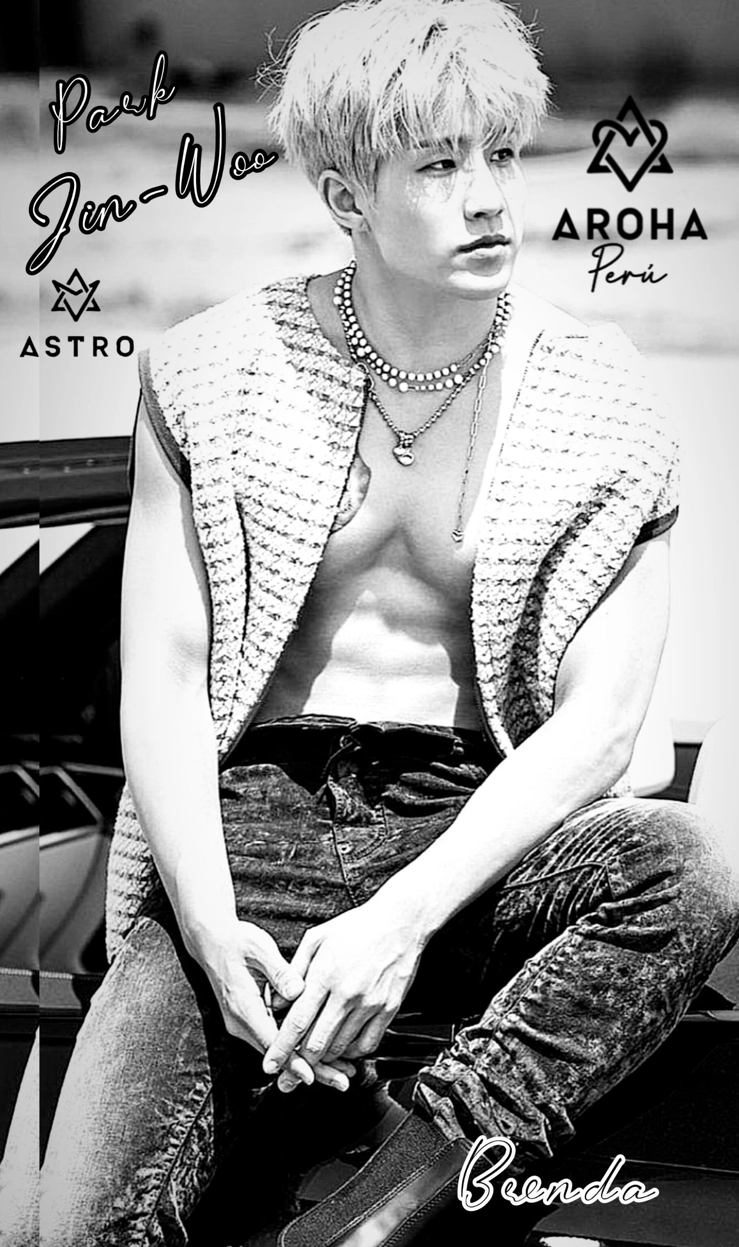 Fan-made special wallpaper for Jinjin (ASTRO)