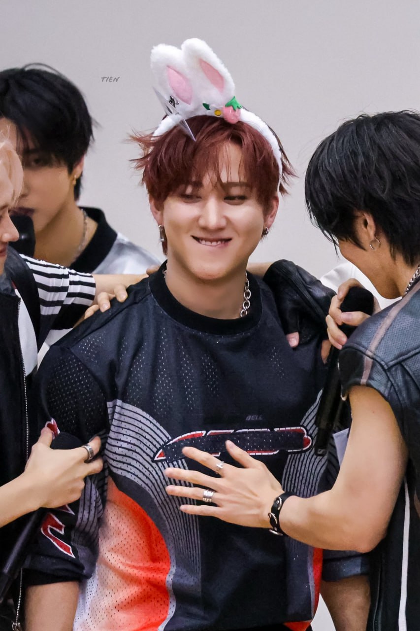 Recent activity shot of Changbin (Stray Kids)