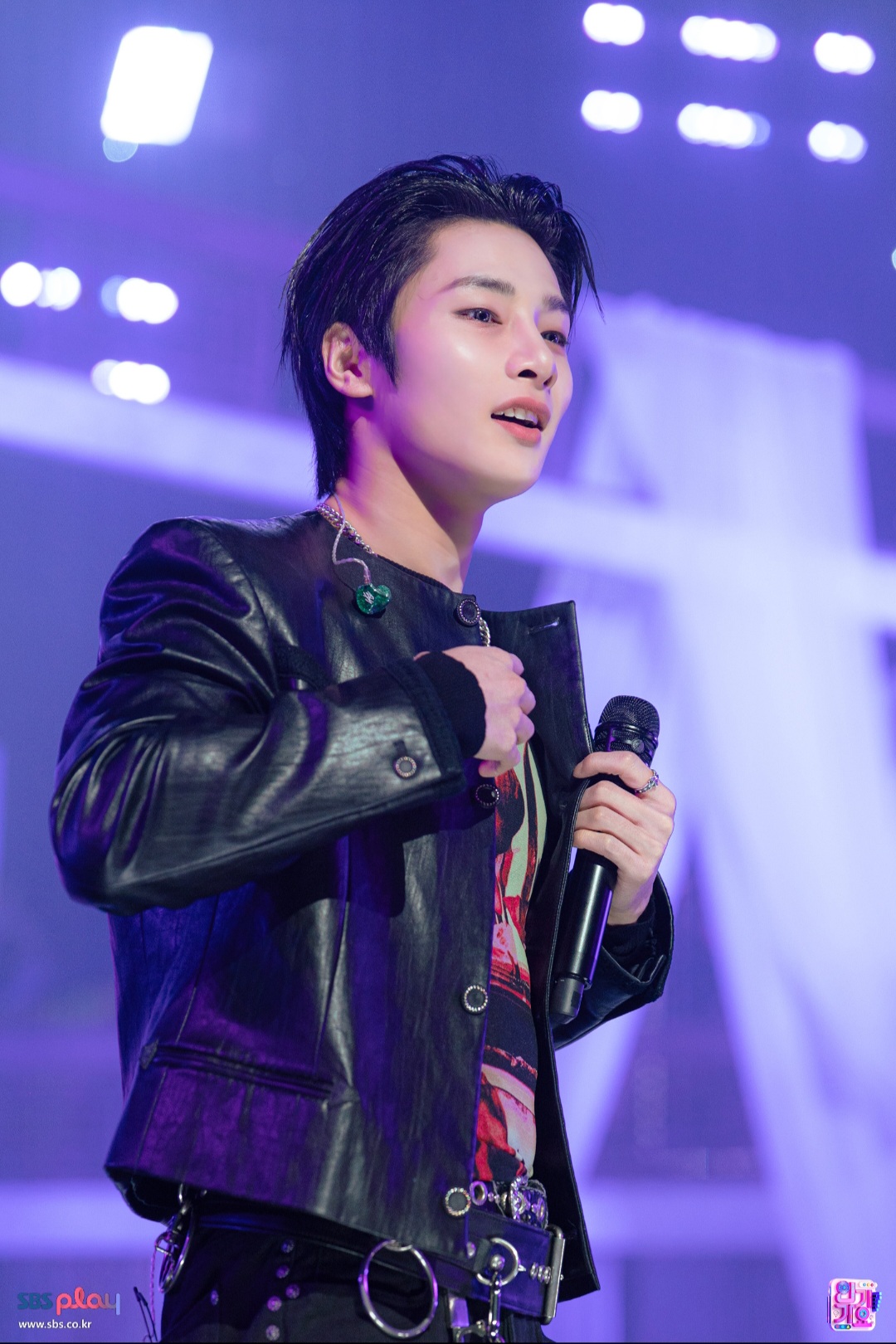 A moment captured by I.N (Stray Kids)'s fan