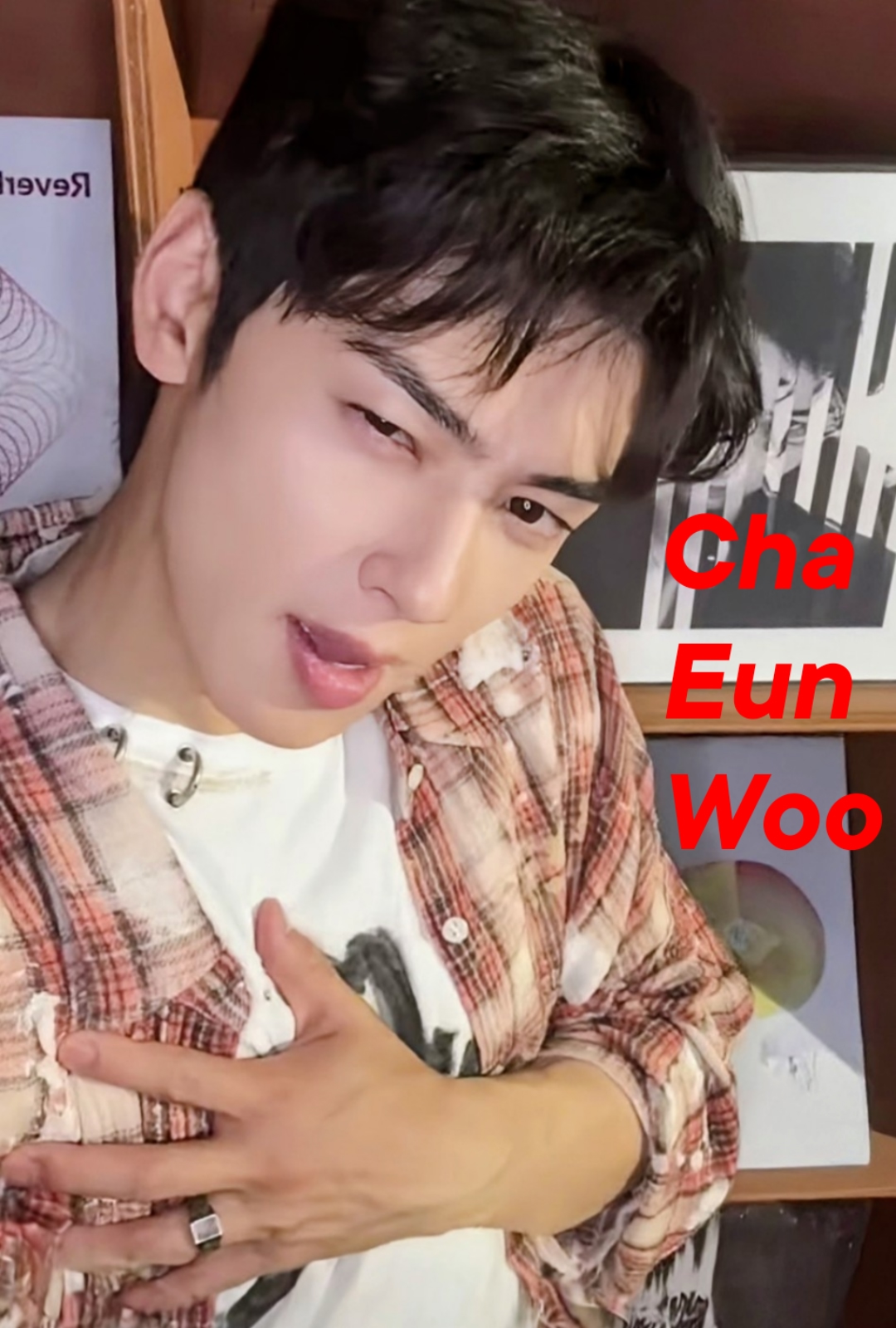 Recent activity shot of Eunwoo (ASTRO)