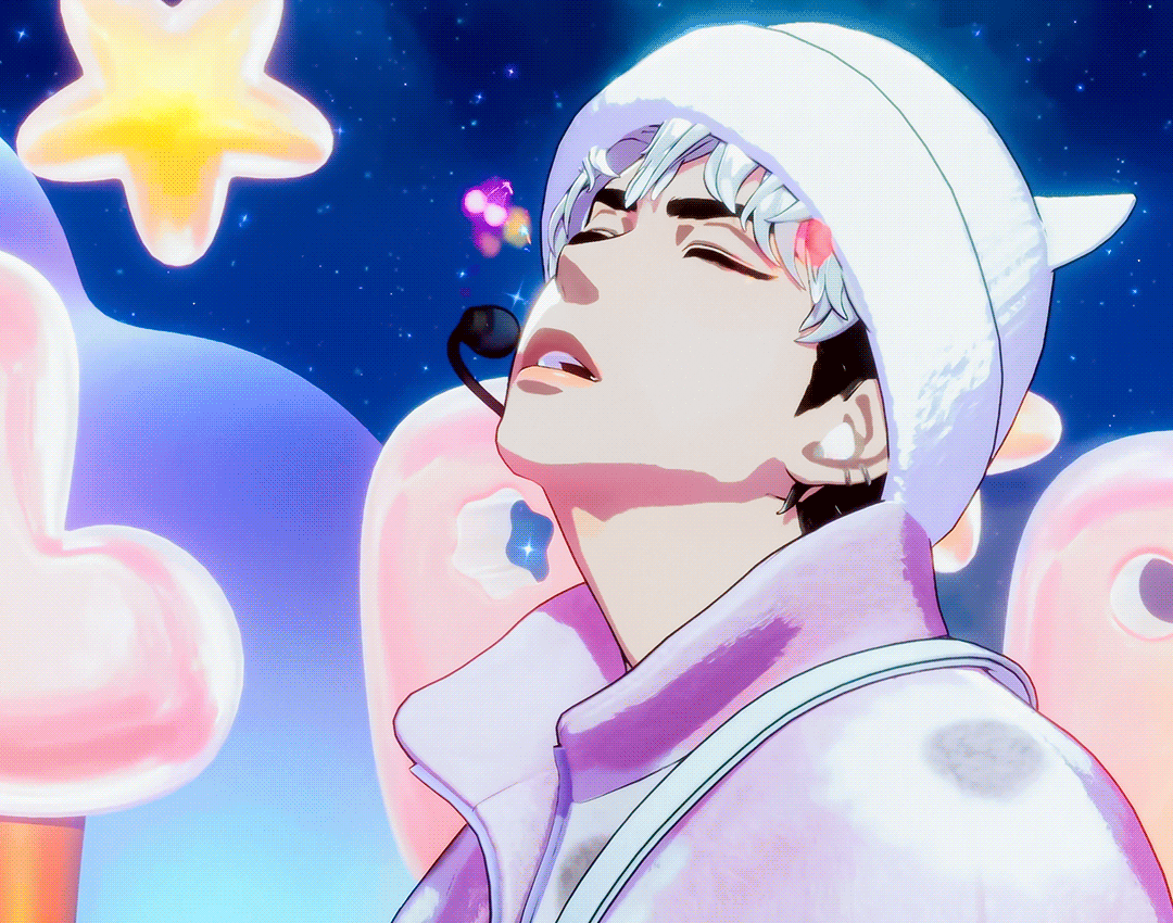 Recent activity shot of Eunho (PLAVE)