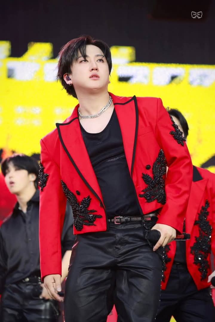A moment captured by Changbin (Stray Kids)'s fan