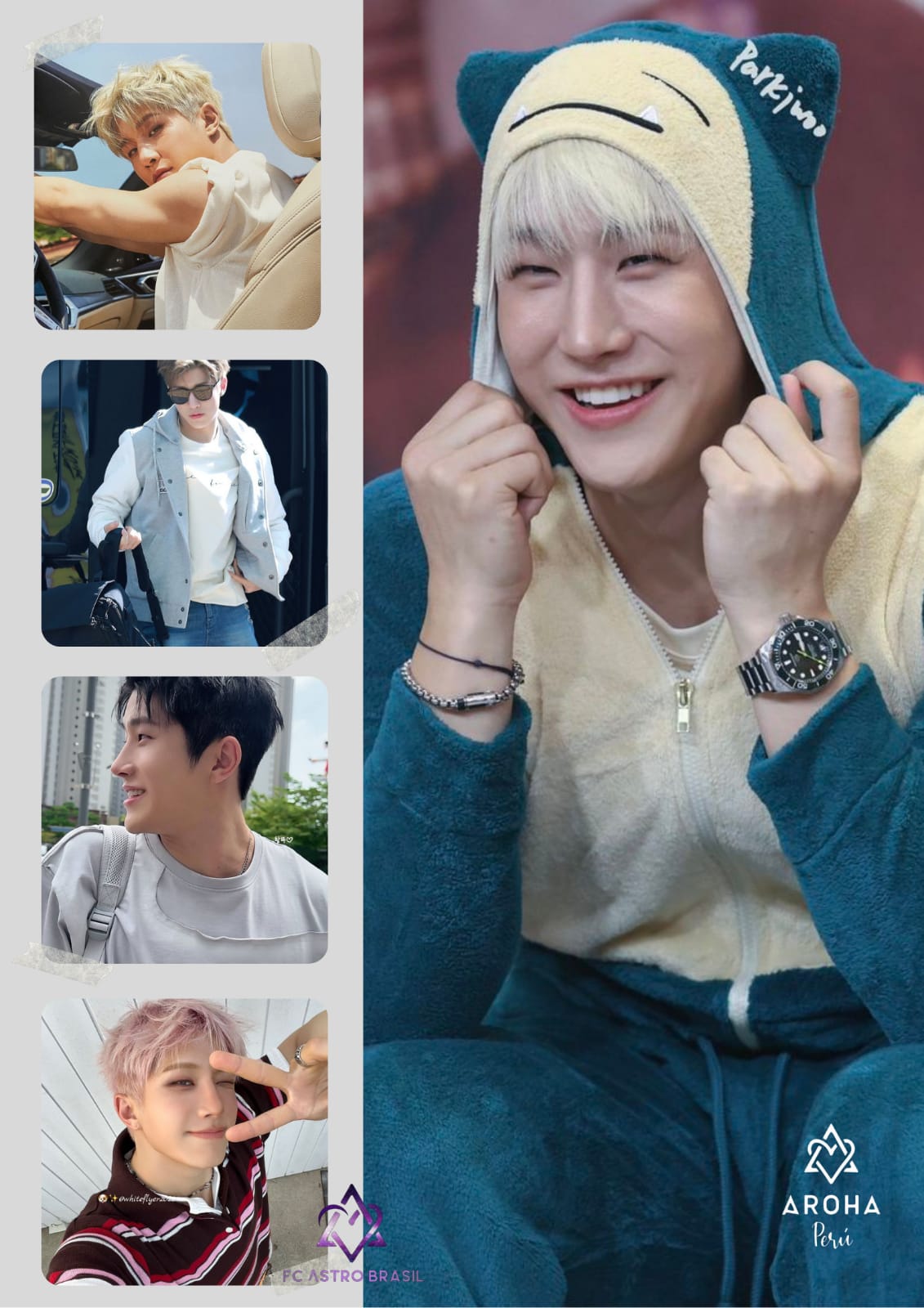 A moment captured by Jinjin (ASTRO)'s fan