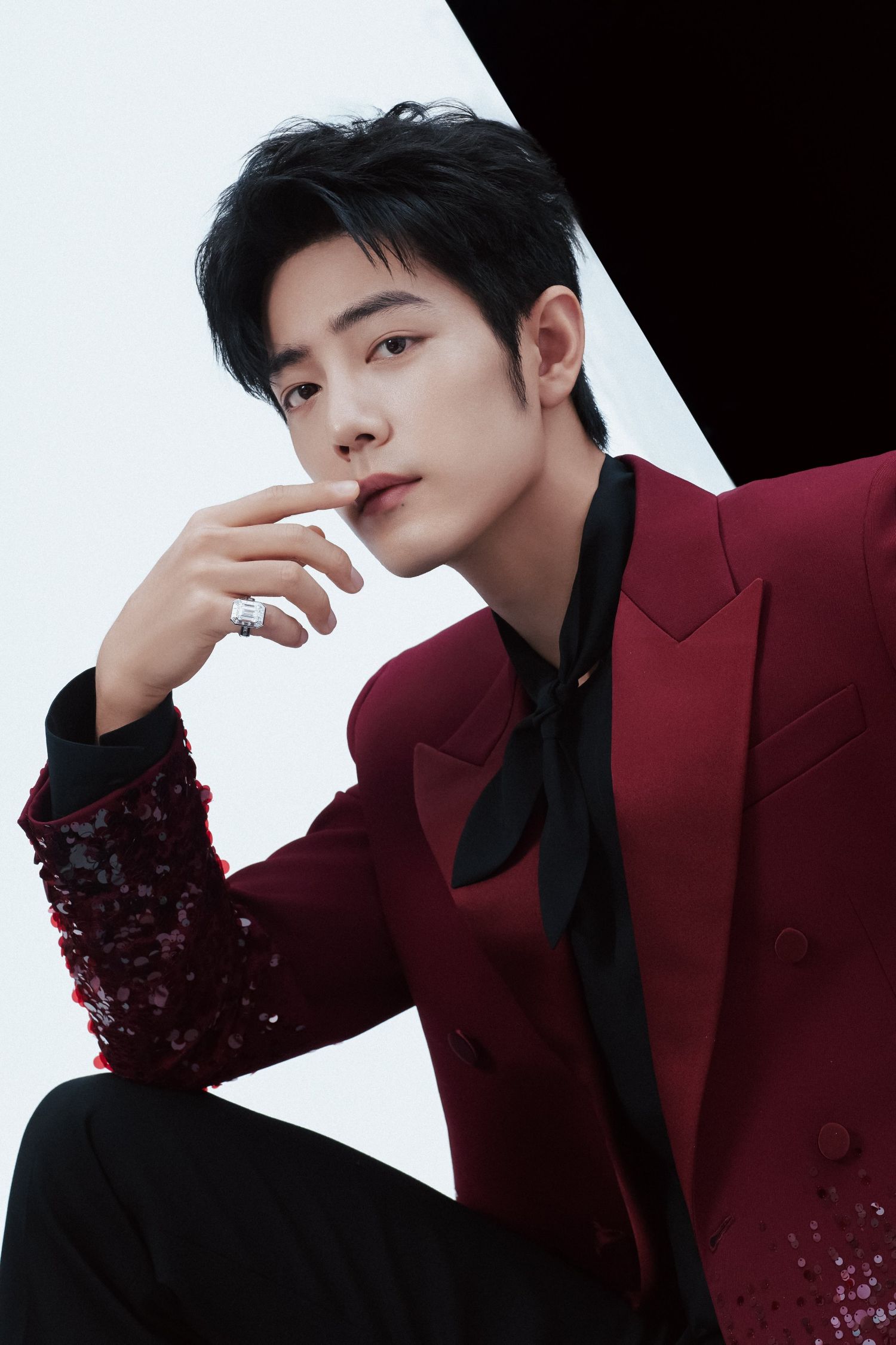 Behind-the-scenes cut of Xiao Zhan