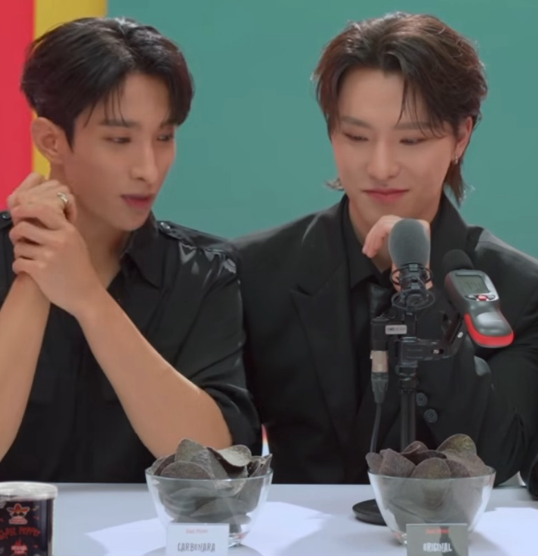 A moment captured by Dino (SEVENTEEN)'s fan