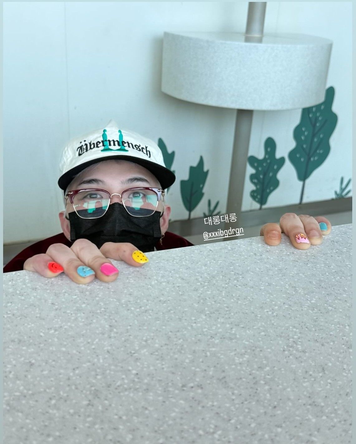 Recent activity shot of G-DRAGON (BIGBANG)