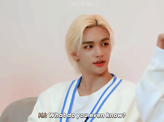 Recent activity shot of Hyunjin (Stray Kids)