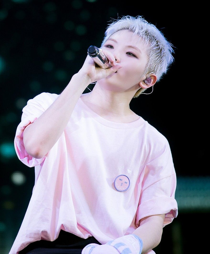 Recent activity shot of Woozi (SEVENTEEN)