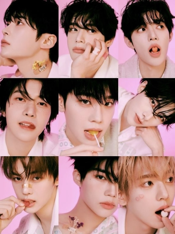 A moment captured by ZEROBASEONE's fan