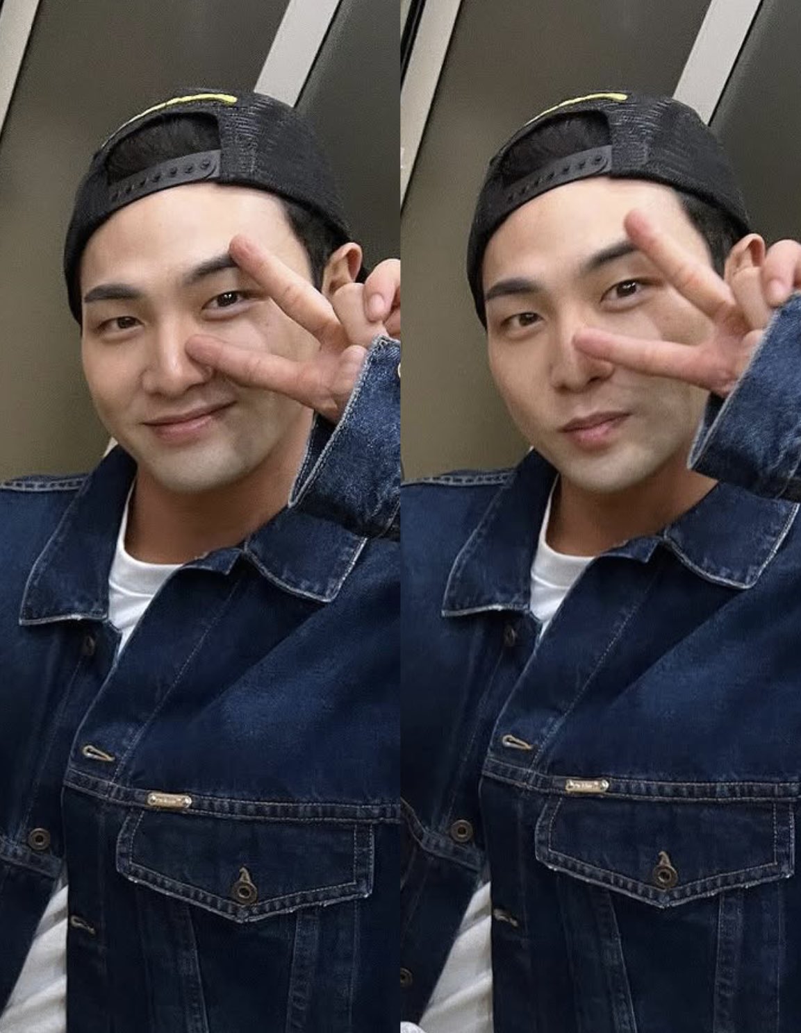 A moment captured by Baekho's fan