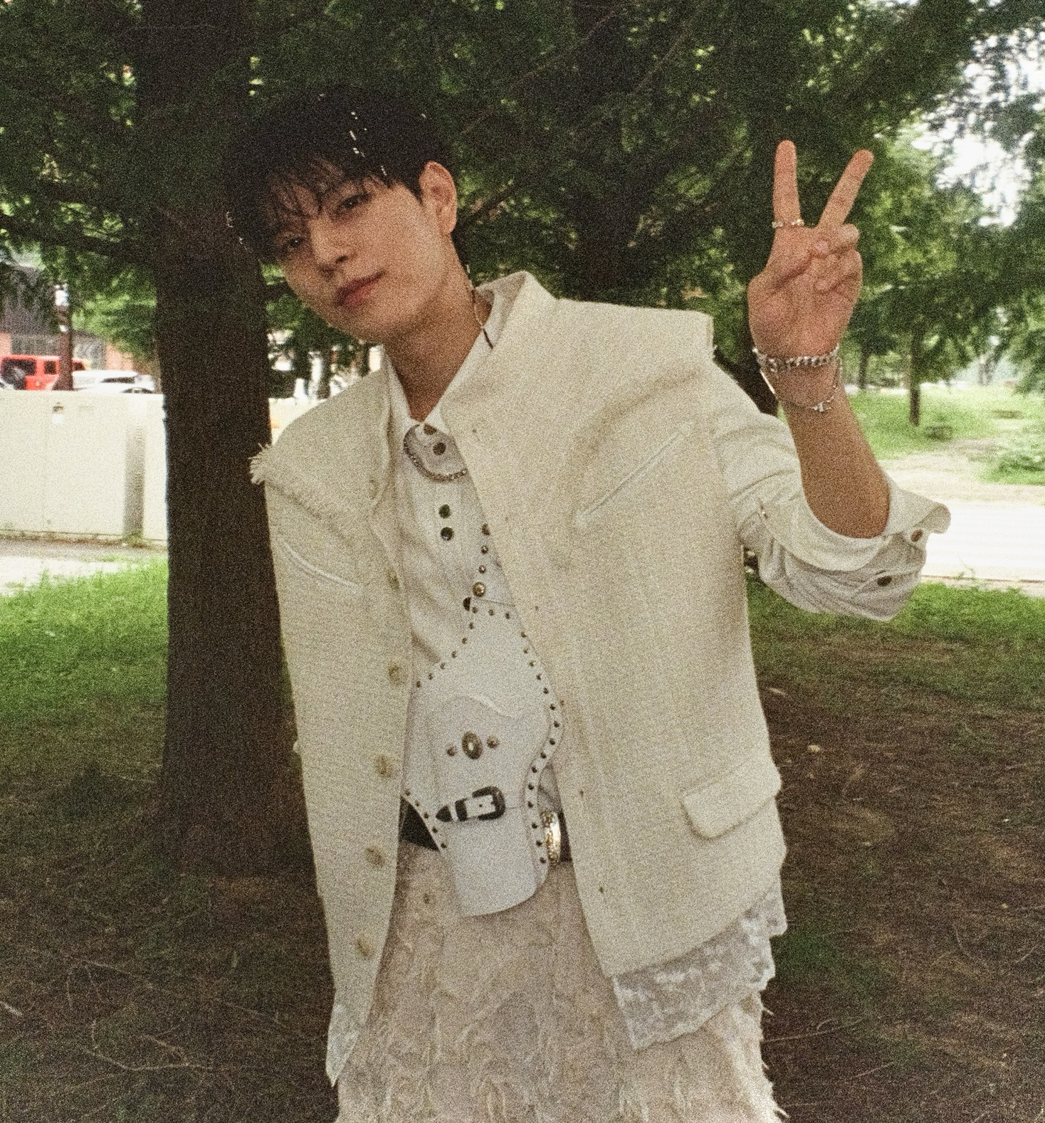 A moment captured by Seungmin (Stray Kids)'s fan