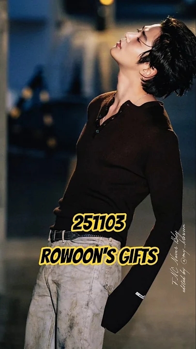 Recent activity shot of Rowoon