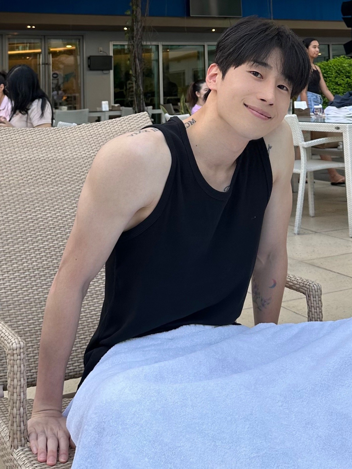 A moment captured by Han Seungwoo's fan