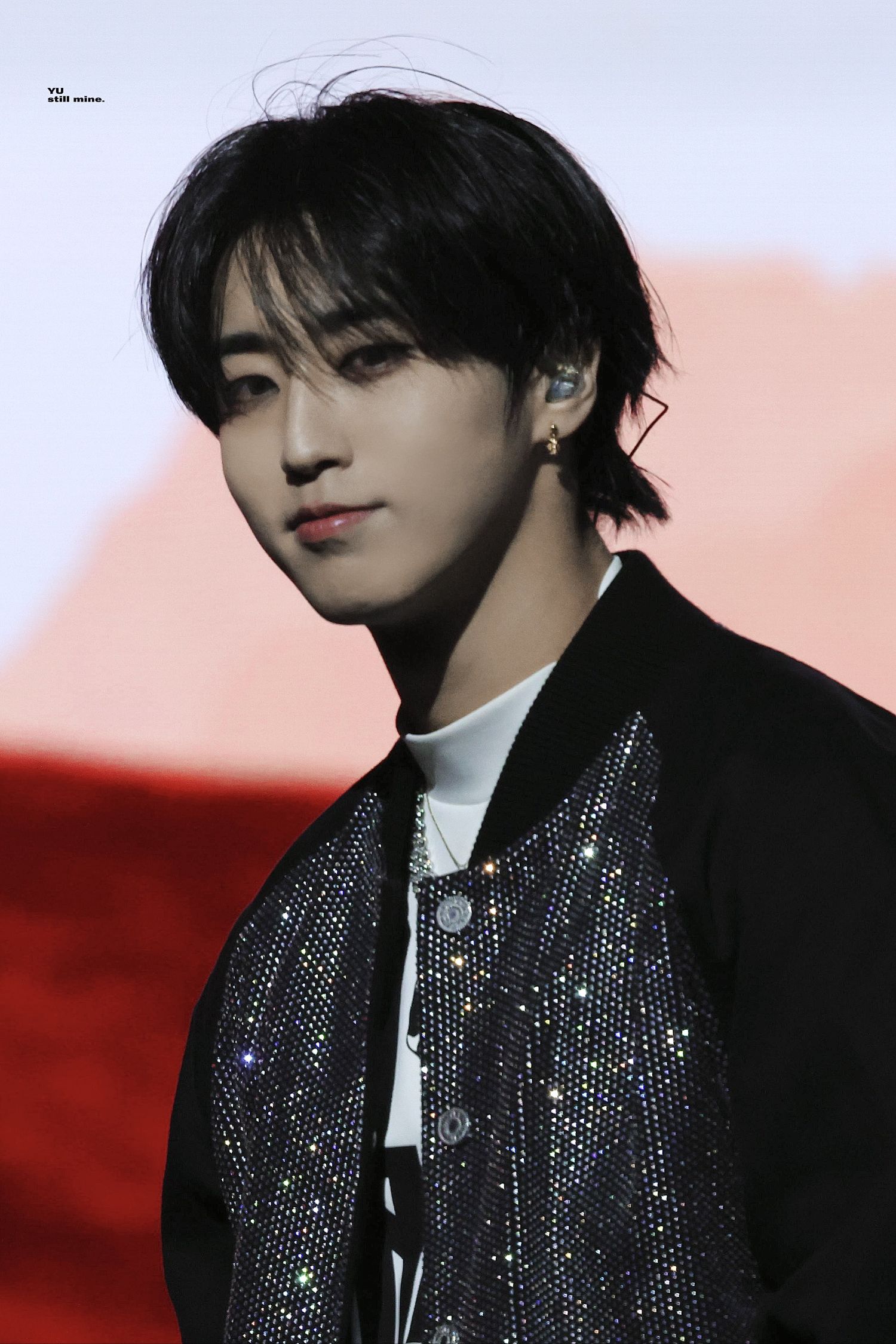 Momen yang diabadikan oleh penggemar HAN (Stray Kids)