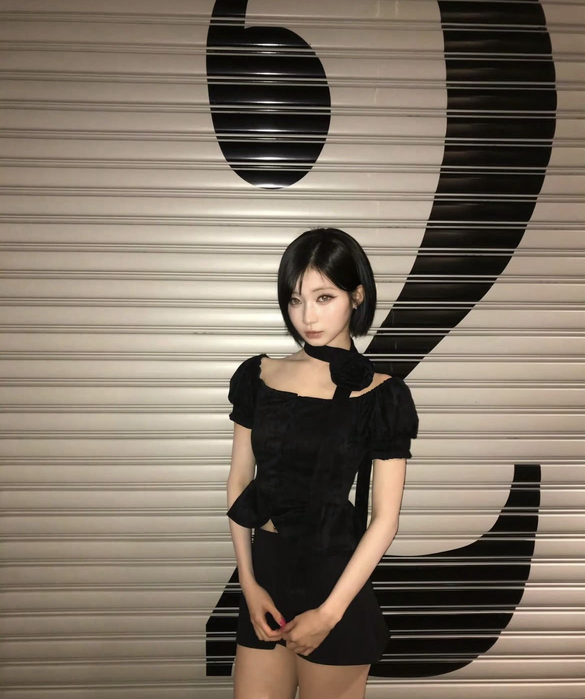 Recent activity shot of Asa (BABYMONSTER)