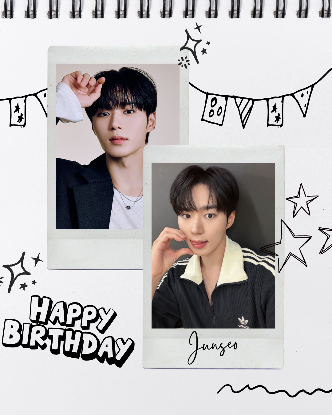 Behind-the-scenes cut of Kim Junseo (ALPHA DRIVE ONE)