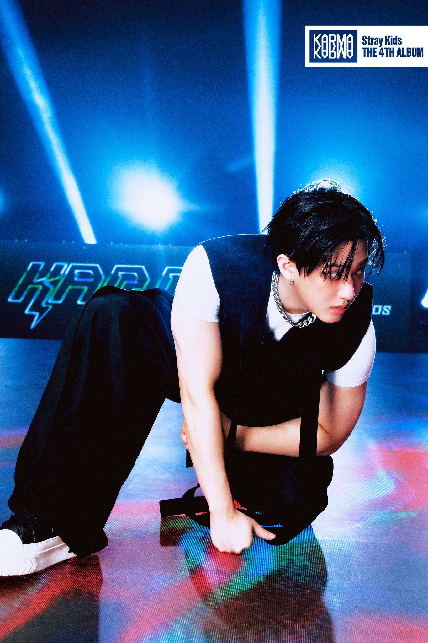 Behind-the-scenes cut of Changbin (Stray Kids)