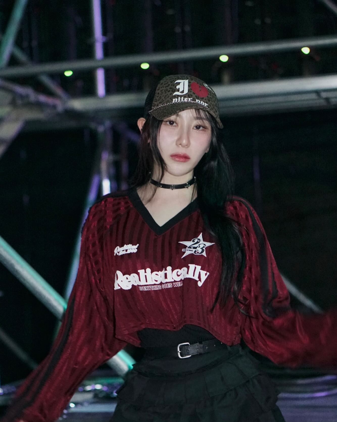 Recent activity shot of Lee Chaeyeon