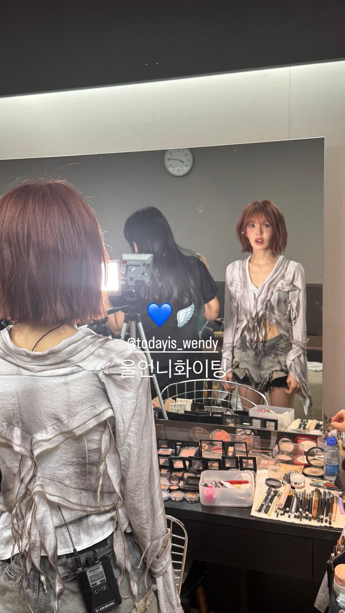 레드벨벳의 비하인드 컷